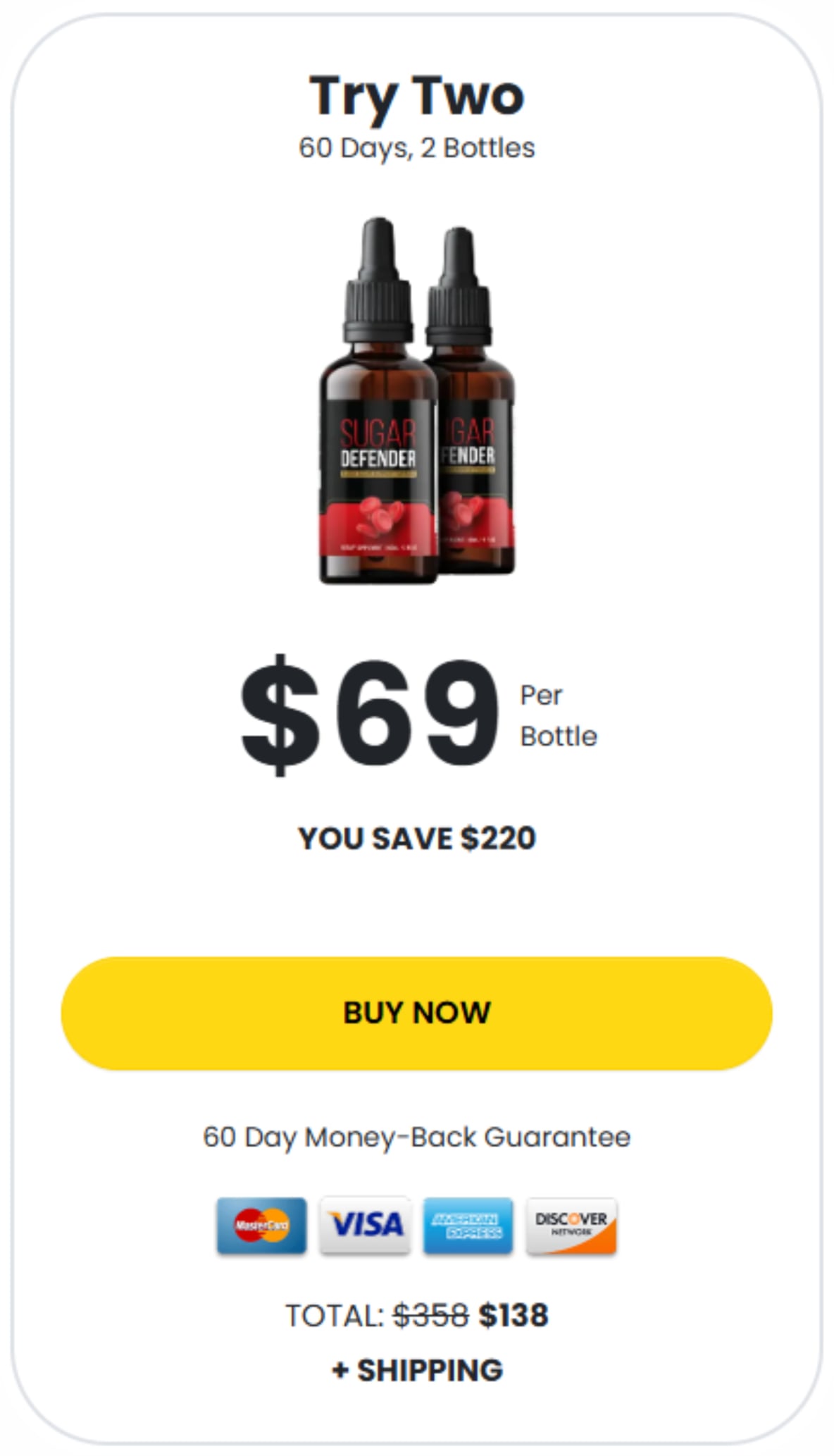 Sugar Defender - Blood Sugar Support